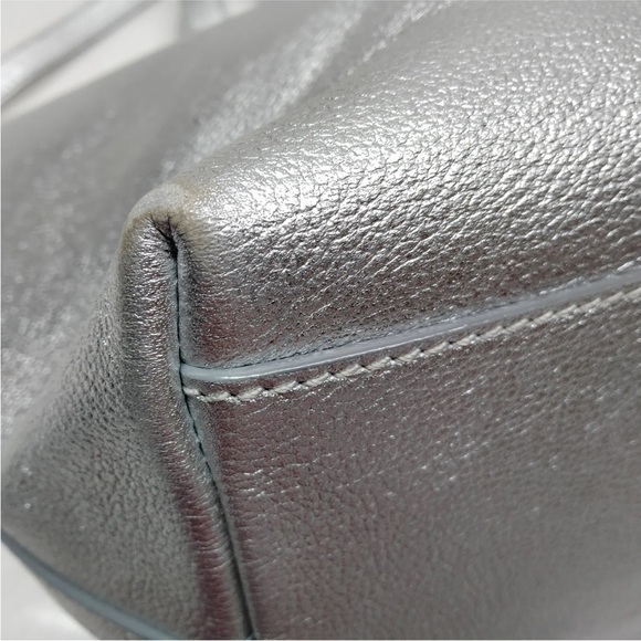 Jimmy Choo Silver Leather Bria 2way - Picture 9 of 14